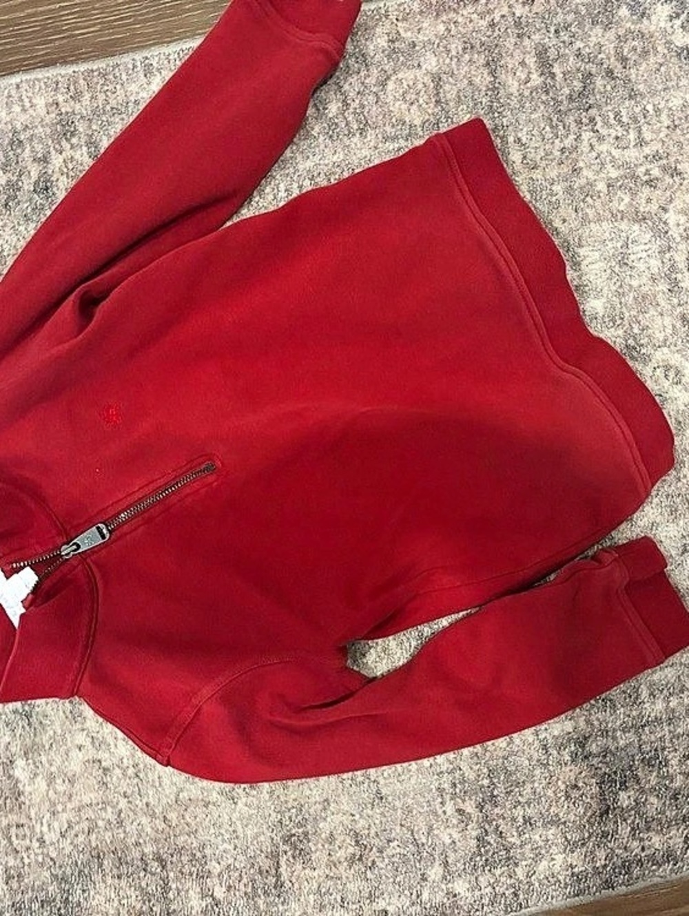 Burberry kids quarter zip size 6y